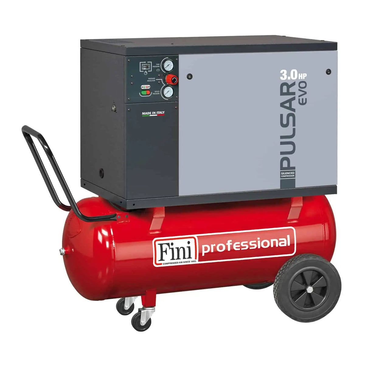 Compressore a pistone monostadio MK103-100-3M Fini Compressori