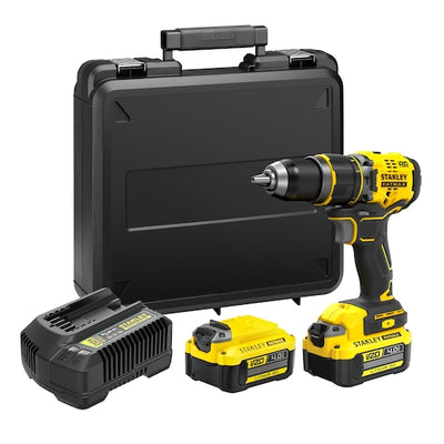 TRAPANO AVVITATORE A PERCUSSIONE BRUSHLESS V20 ® FATMAX® 18V - 4.0 AH (SFMCD721M2K-QW) Stanley