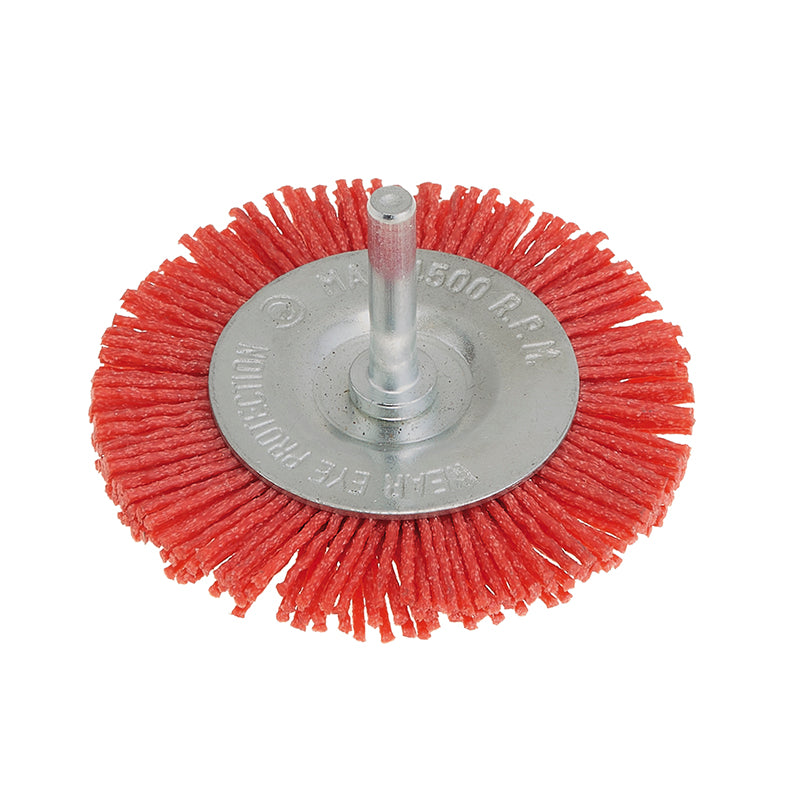 Spazzola Circolare IN Nylon CON Gambo