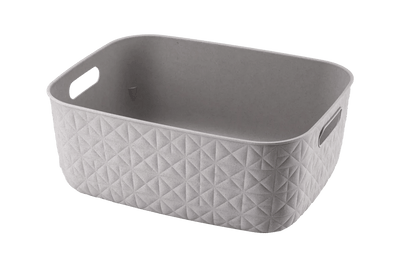 Cesto portaoggetti Softex M 12,5 L tortora 37,9x29,2x14,3 cm Curver