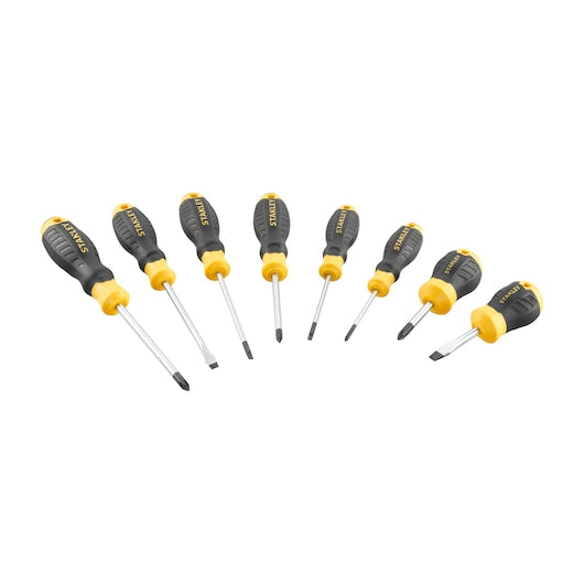 Set 8 giraviti ® CUSHION GRIP™ (STHT16167-0) Stanley