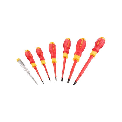 Set 6 giraviti ® lama isolata VDE con tester (STHT60031-0) Stanley