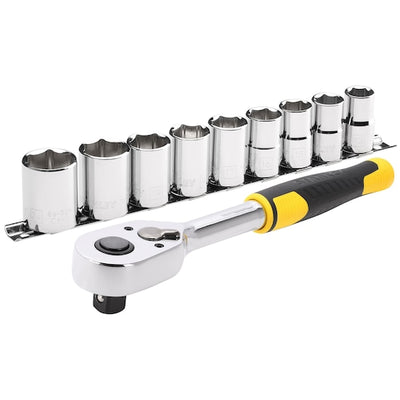 Set 10 pz cricchetto att. 1/2" + chiavi a bussola (STMT82671-0) Stanley