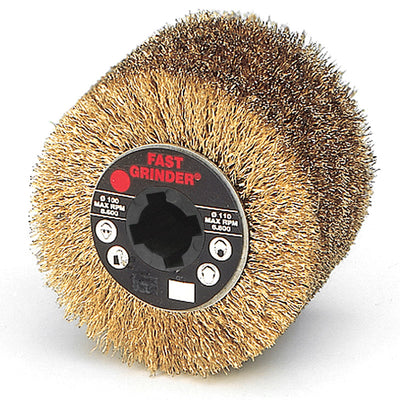 Ruota IN Fili DI Acciaio Ottonato - Fervi