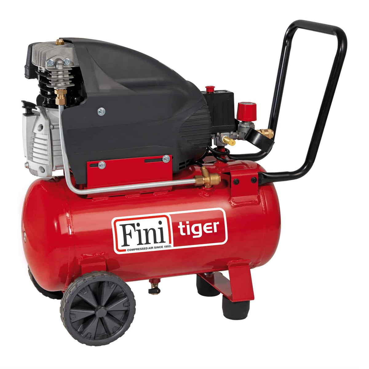 Amico 25/SF2500 Compressore coassiale lubrificato, ideale per tutte le applicazioni hobbistiche.
