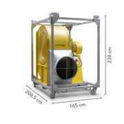 Sistema ventilazione Trotec Tfv 1200 Dantherm Group