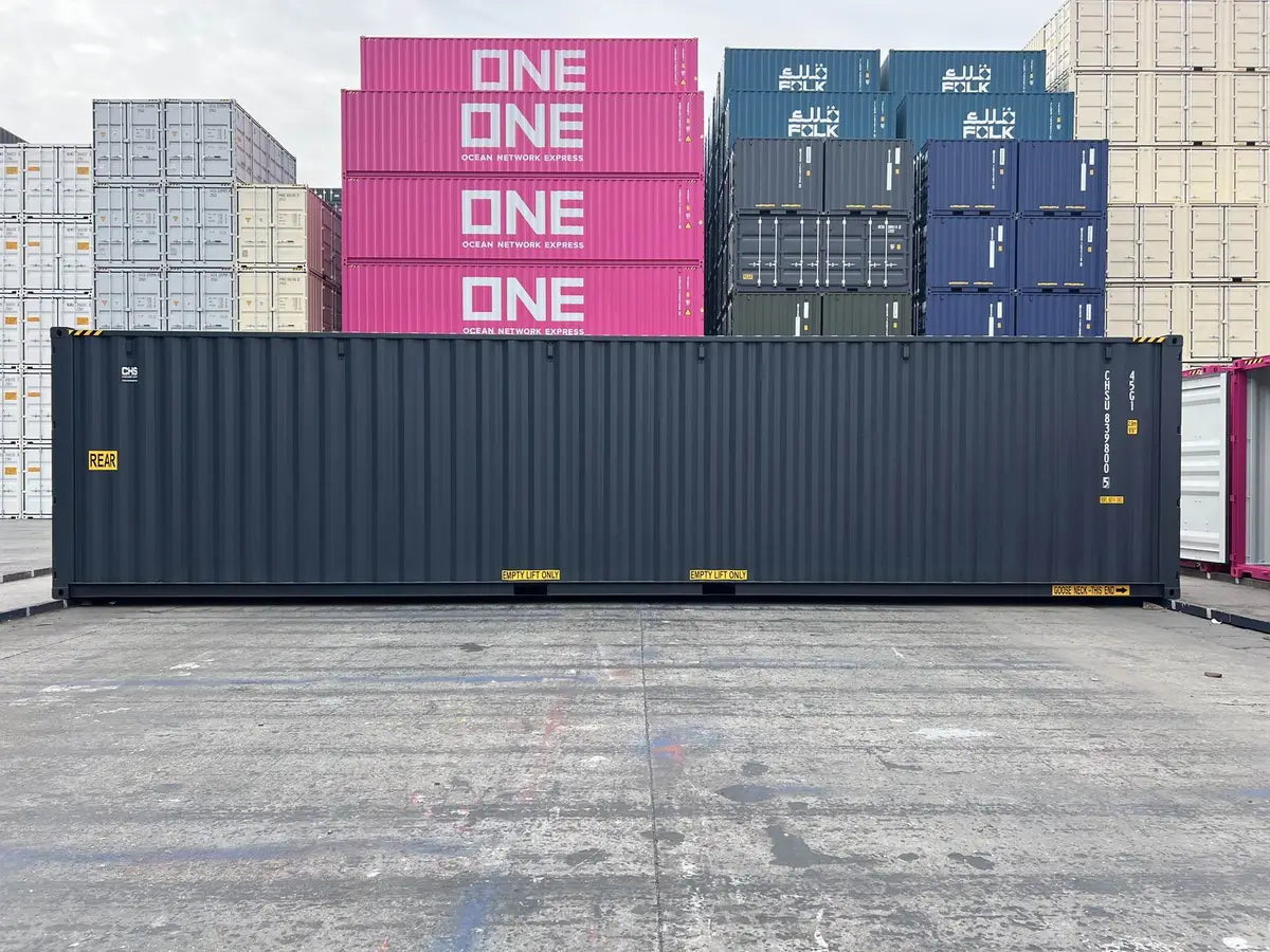 Container Nuovo di 40 Piedi High Cube con Doppia porta Garico Box