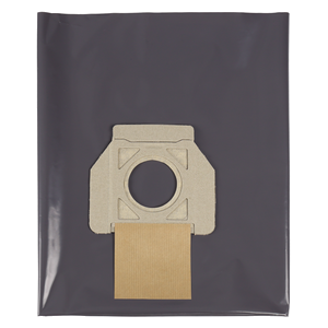 W107418355 Sacco plastica nero (5pz) Makita