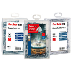 تشكيلة براغي PowerFast II في Profi-Box Fischer