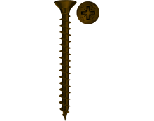Viti truciolari bronzate