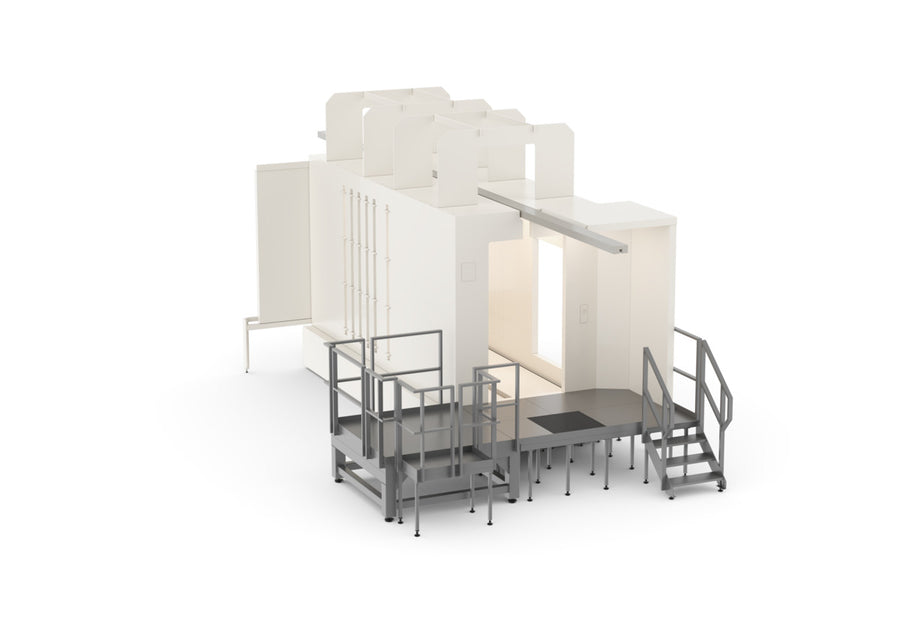 Cabina di verniciatura a polvere S-Cube Wagner