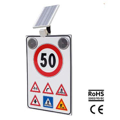 Segnale luminoso con lampeggiatori Warning Signal per segnaletica temporanea Sisas