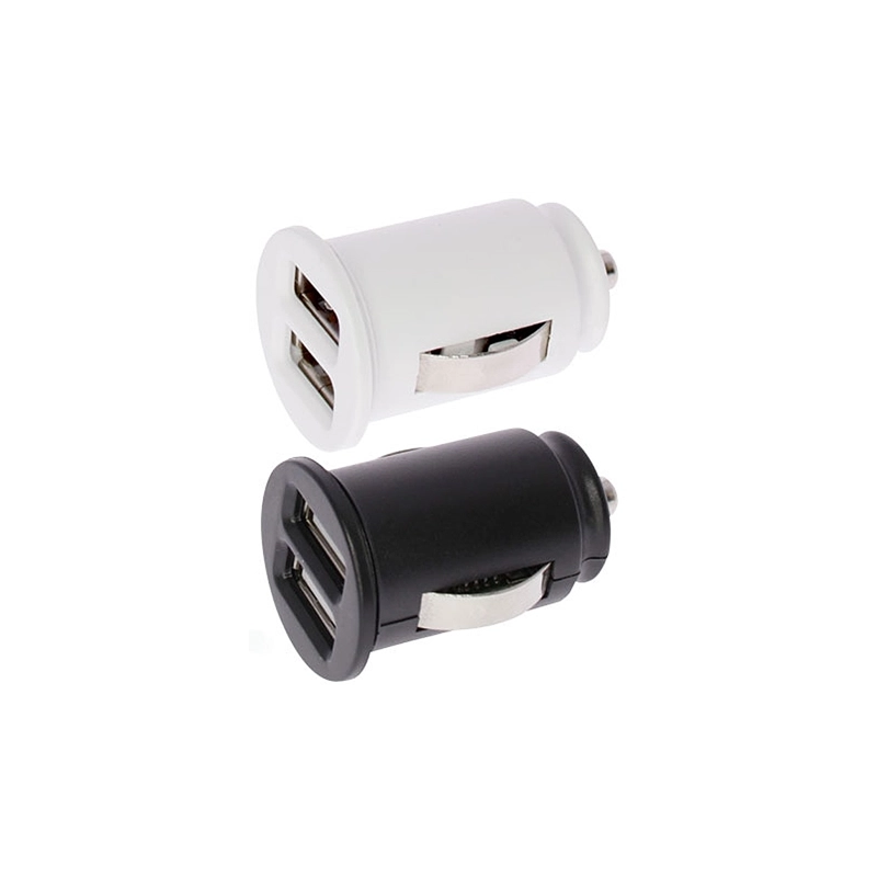 ADATTATORE AUTO CON 2 PORTE USB