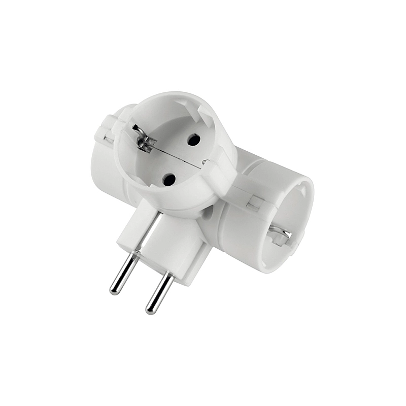 ADATTATORE TRIPLO SCHUKO