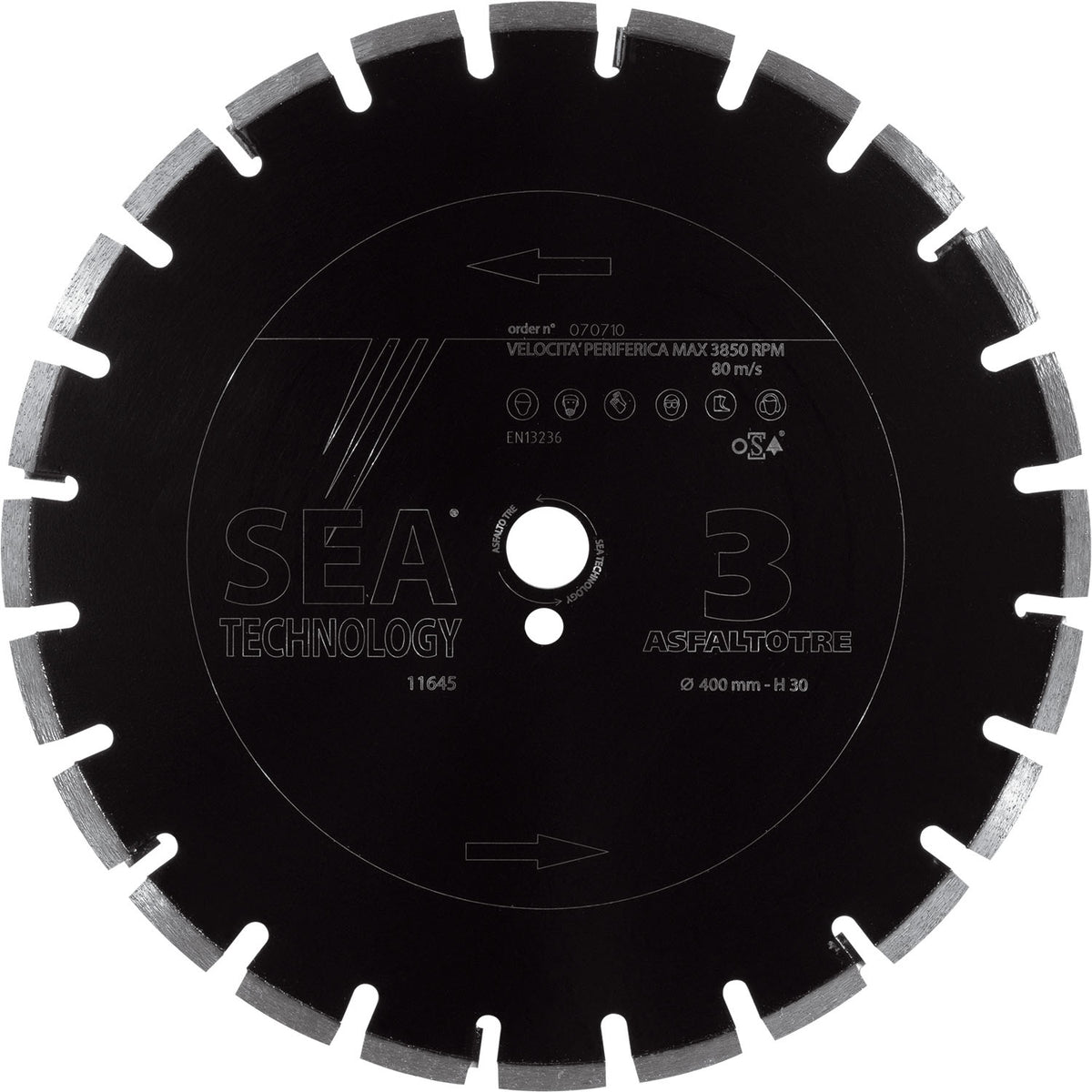 Sea Technology Asfalto Tre - Dischi diamantati