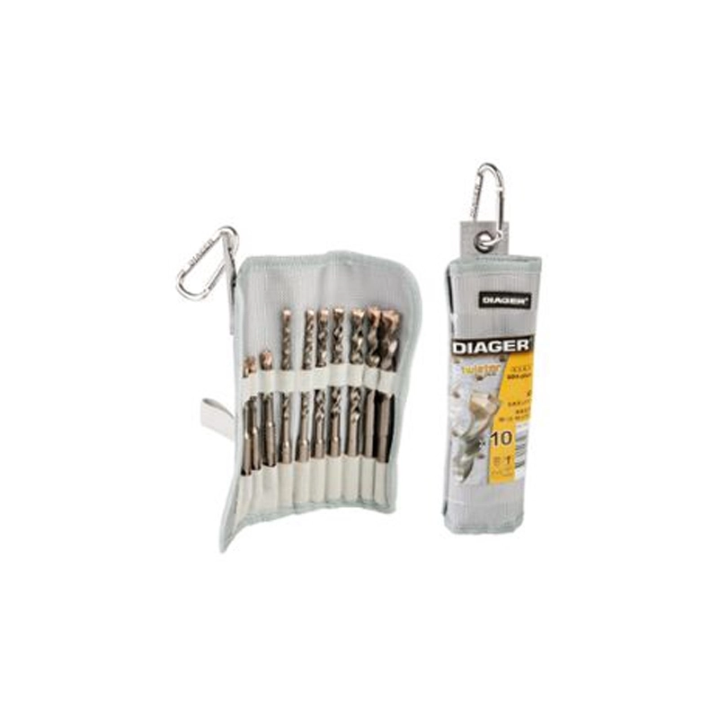 ASTUCCIO 10 PEZZI SDS PLUS DIAGER
