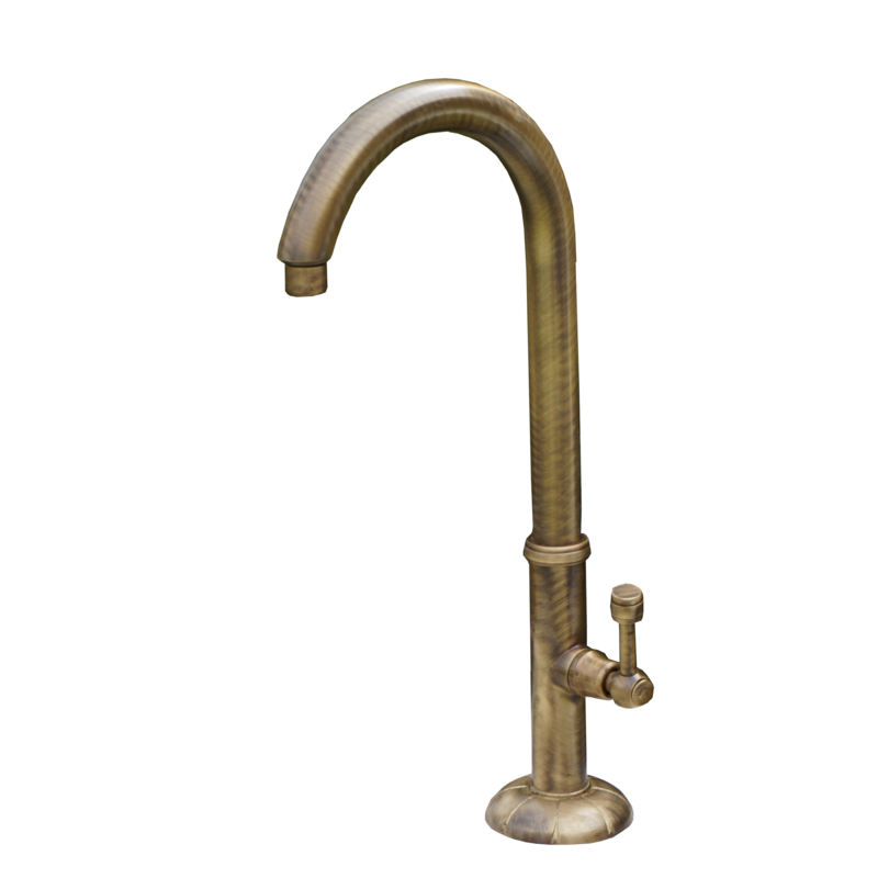 Rubinetto a Colonna in Ottone Bonfante