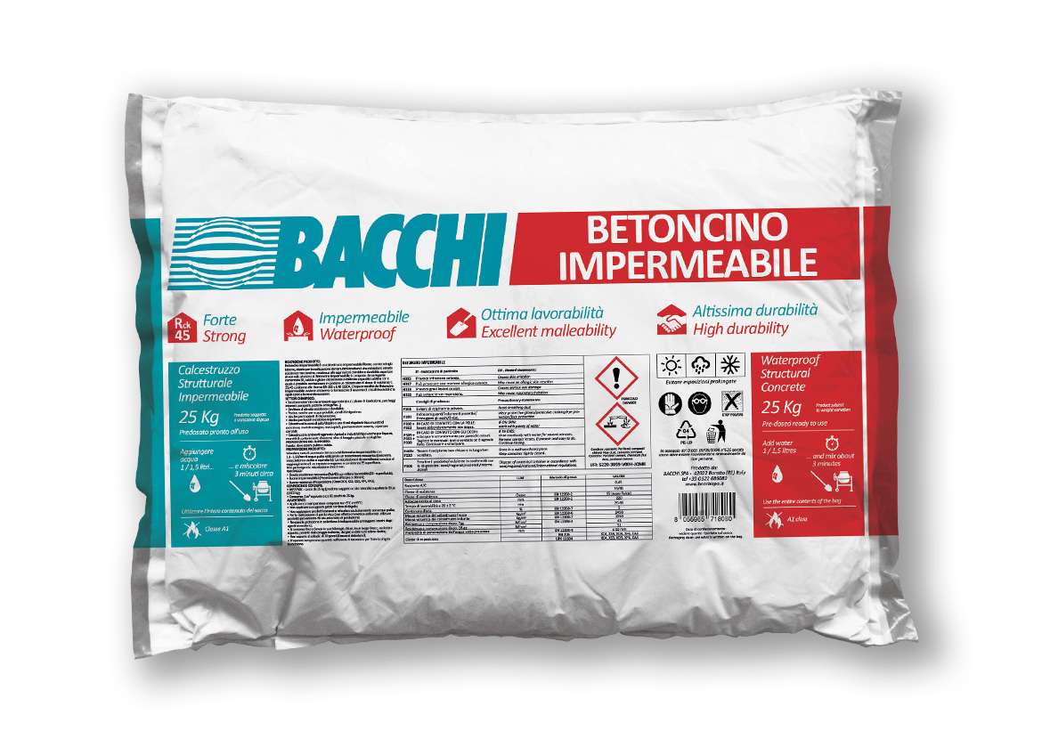 Calcestruzzo Pronto Calcestruzzo Impermeabile Bacchi