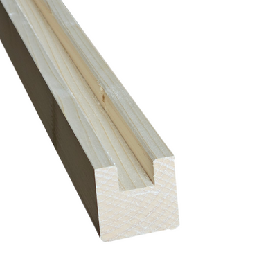 Cornice per grigliato in legno di abete mm 44x44