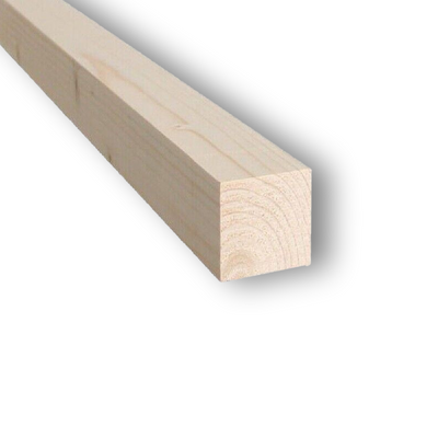 Morali grezzi in legno di abete cm 6 x 6