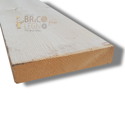 Tavola in legno di abete grezzo per ponteggio mm 40