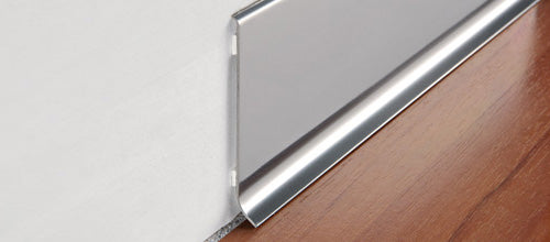 Progress Battiscopa di design battiscopa 100/150 in acciaio inox aisi Progress Profiles - Progress Profiles