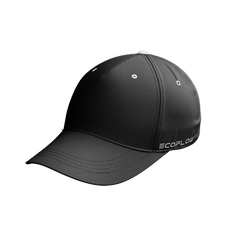 Cappellino da baseball in cotone nero EcoFlow