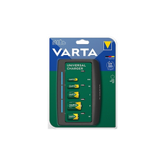 Caricatore universale per pile AA, AAA, C, D e 9 V