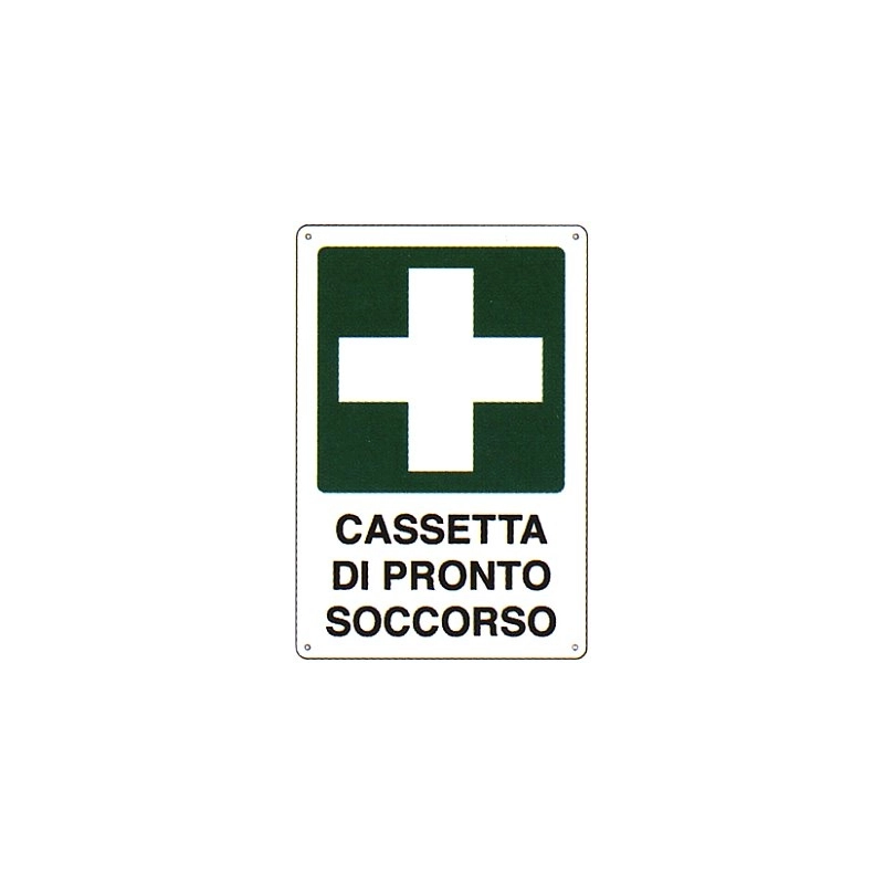 CARTELLO 'CASSETTA PRONTO SOCCORSO'