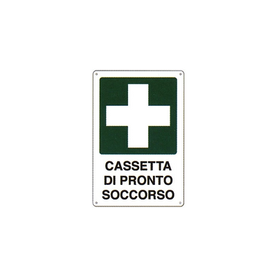 CARTELLO 'CASSETTA PRONTO SOCCORSO'