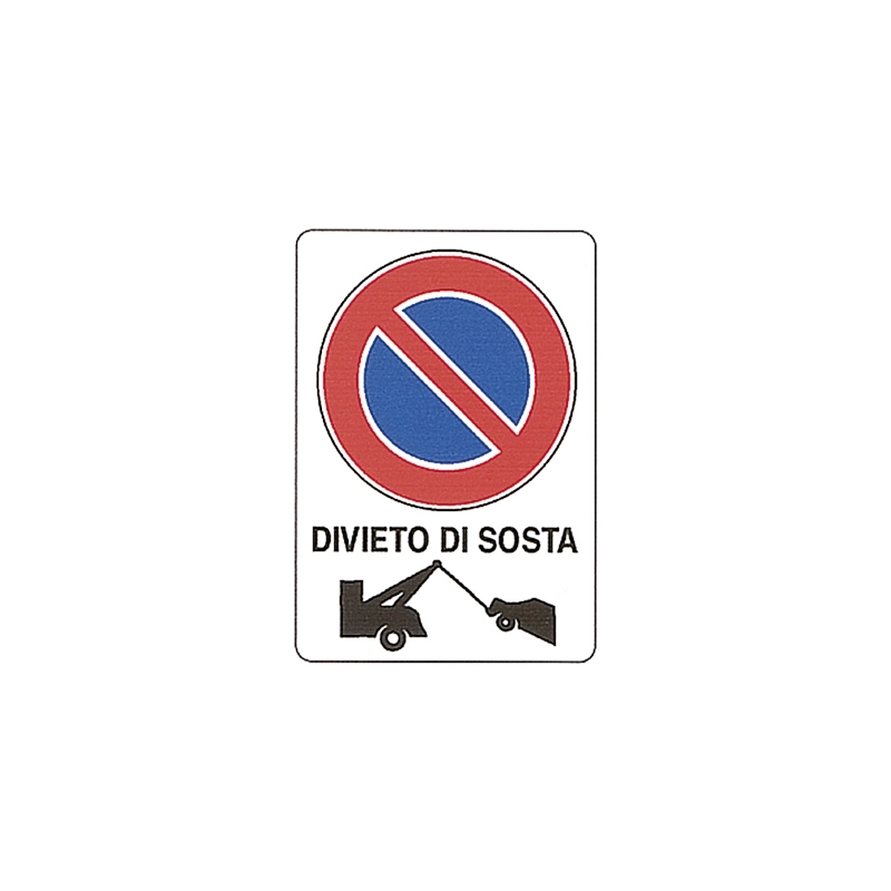 CARTELLO 'DIVIETO DI SOSTA'