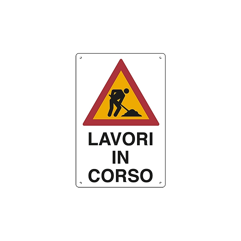 CARTELLO 'LAVORI IN CORSO'