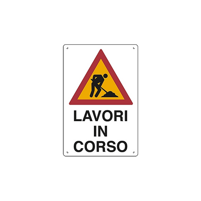 CARTELLO 'LAVORI IN CORSO'