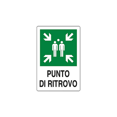 CARTELLO PUNTO DI RITROVO