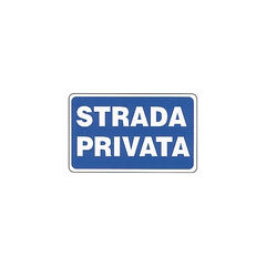 Cartello 'strada privata'
