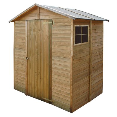 Casetta da giardino in legno impregnato 180x135 cm Verdelook