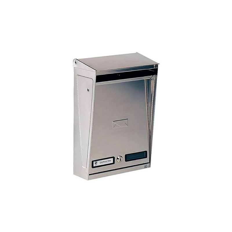 CASSETTA INOX CON TETTO APRIBILE