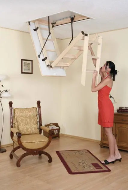 Svelt Scala retrattile in Legno