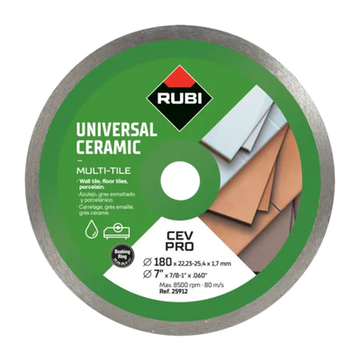 Rubi Diamante universale per ceramica banda continua (CEV)