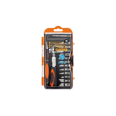 CUTTER DI PRECISIONE KIT 18 PEZZI