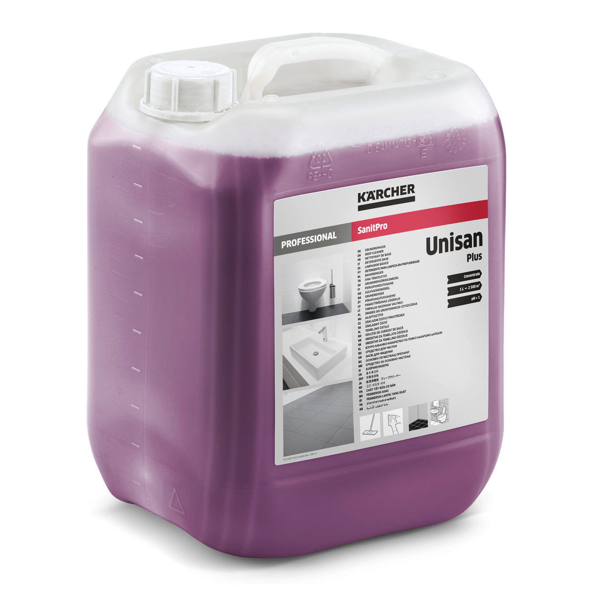 Pulitore di fondo SanitPro Unisan Plus, 10l Kärcher