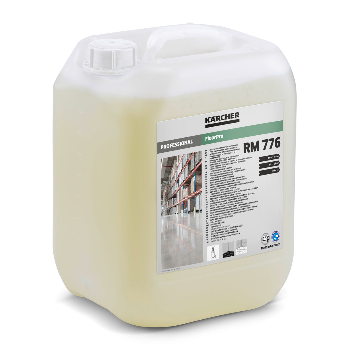 Detergente specifico RM 776 ASF NTA Free, 10l Kärcher