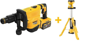 Martello Demolitore SDS-Max 54V XR Flexvolt, energia del colpo 10.5J (Epta 05/2009) DCH832X2-QW DeWalt