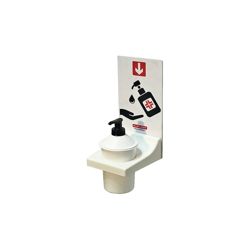 DISPENSER KIT MURO PER GEL MANI