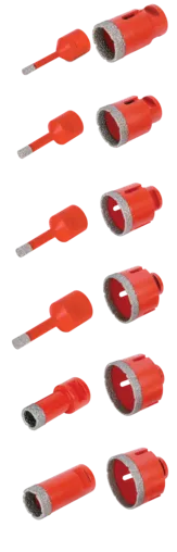 Rubi Fresa DRYGRES - Frese diamantate per taglio a secco