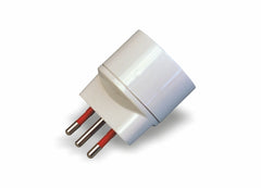 Adaptador clavija 10A toma Schuko 16A blanco FR-ADSH310B Friggeri