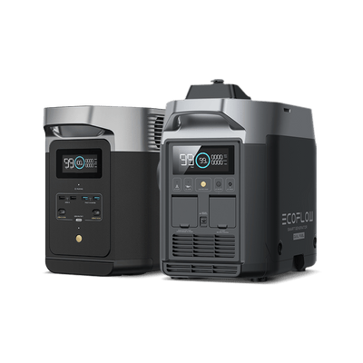 Kit power station DELTA 2 con generatore Smart Generator EcoFlow