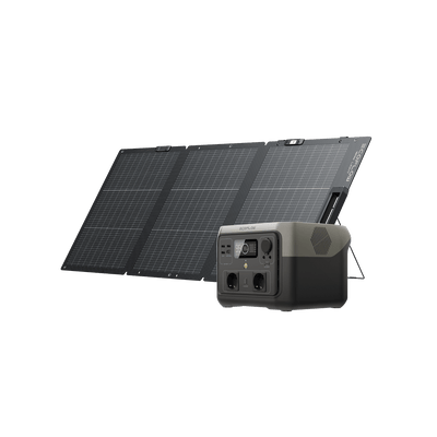 Generatore solare RIVER 2 Max con pannello solare portatile 160 W EcoFlow