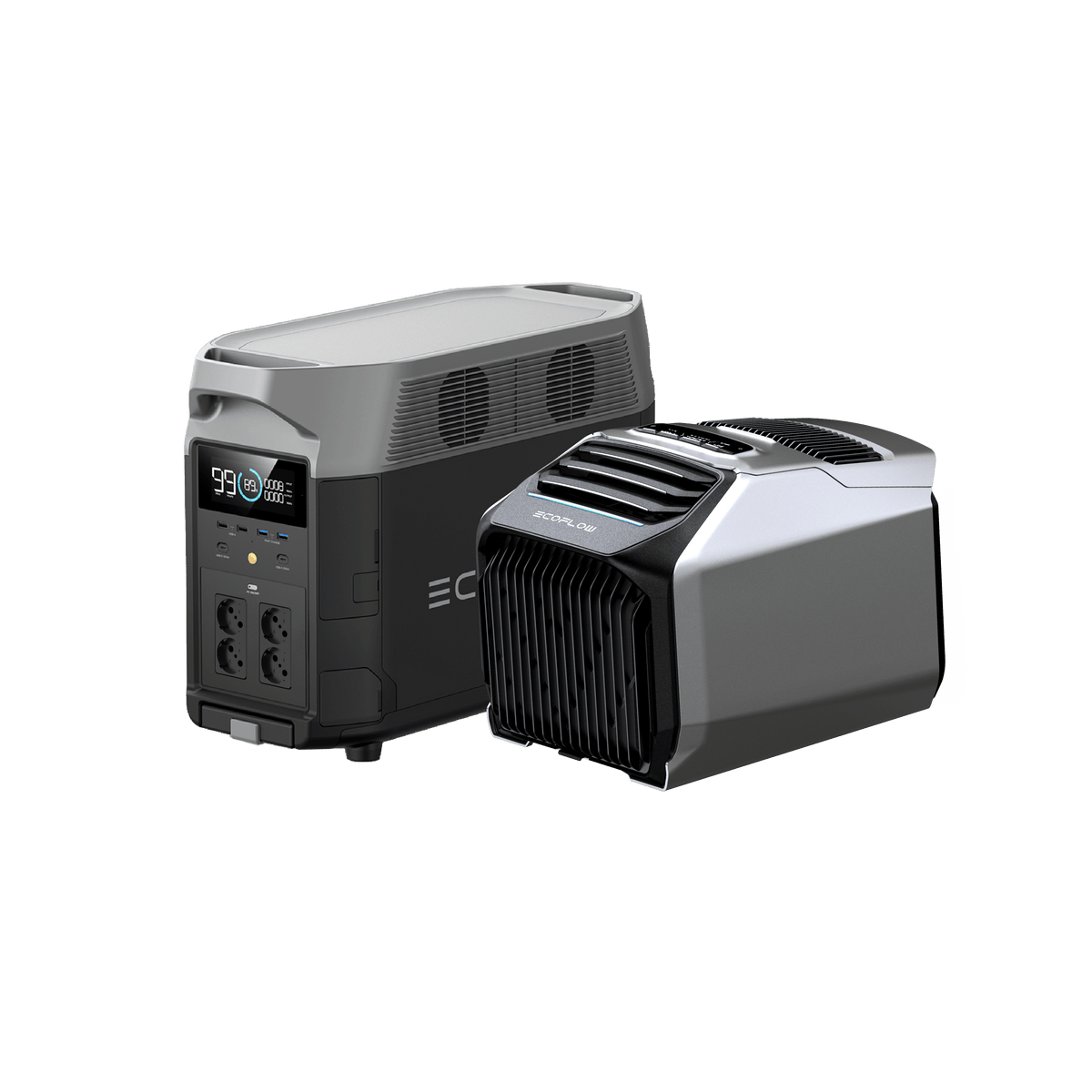 Kit condizionatore portatile WAVE 2 con power station DELTA Pro EcoFlow