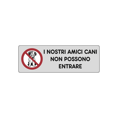 ETICHETTA 'NOSTRI AMICI CANI'